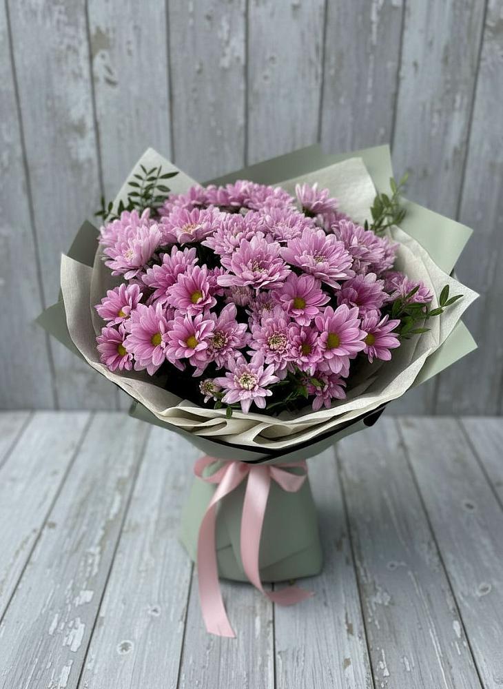 Букет цветов из: Хризантемы в им 9 Января
