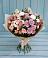 Букет цветов из: Хризантемы, Розы и Альстромерии в им 9 Января