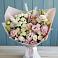 Букет цветов из: Альстромерии и Розы в им 9 Января