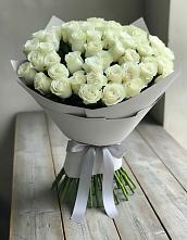 Букет 35 Белых роз в им 9 Января