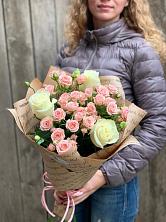 Букет голос любви в им 9 Января Букет цветов из: Розы в им 9 Января
