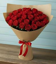Букет Красные розы Милано в им 9 Января