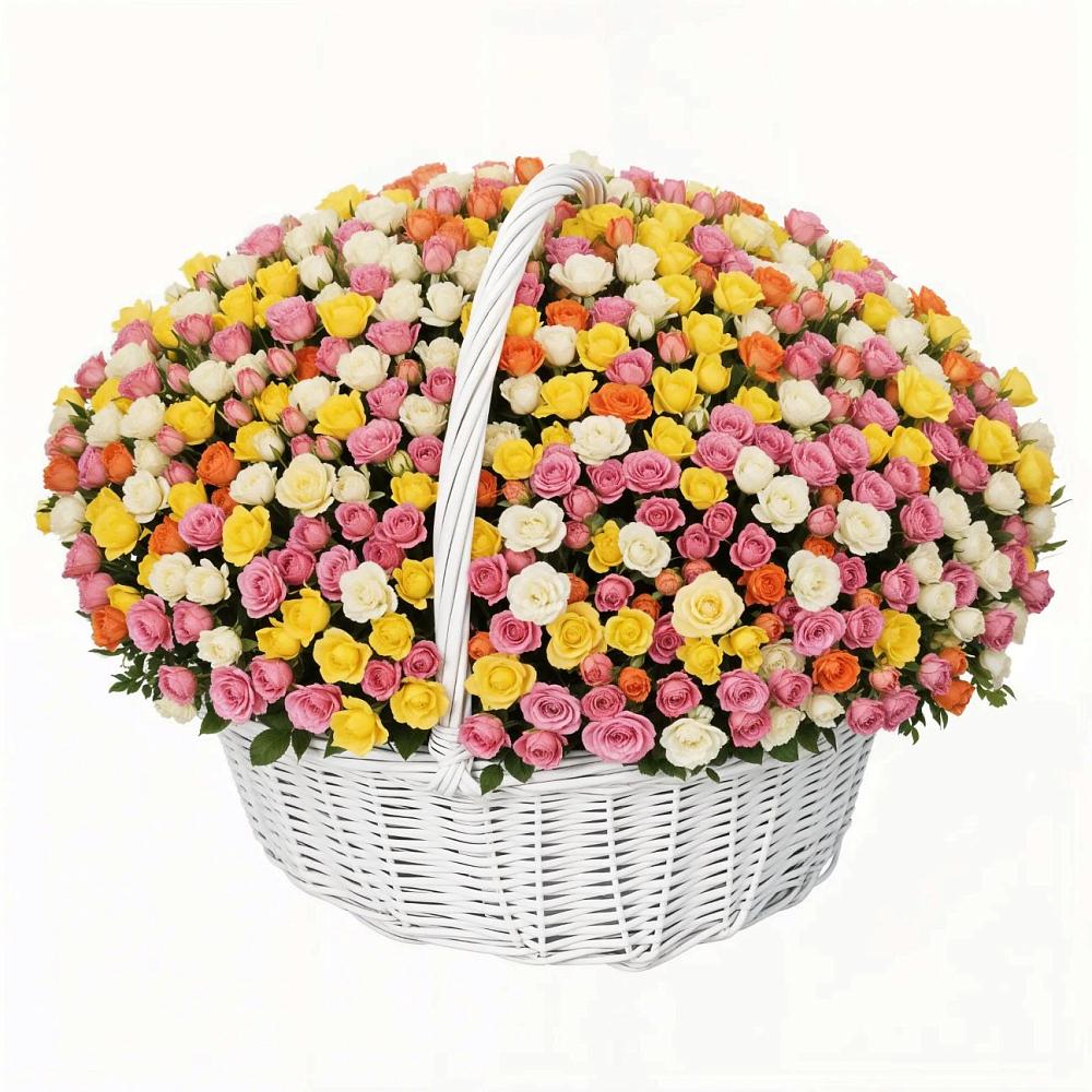 Премиум букет из: Розы в им 9 Января