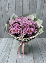 Букет цветов из:  Хризантемы в им 9 Января