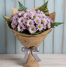 Букет цветов из:  Хризантемы #REPLACE_PRED# им 9 Января