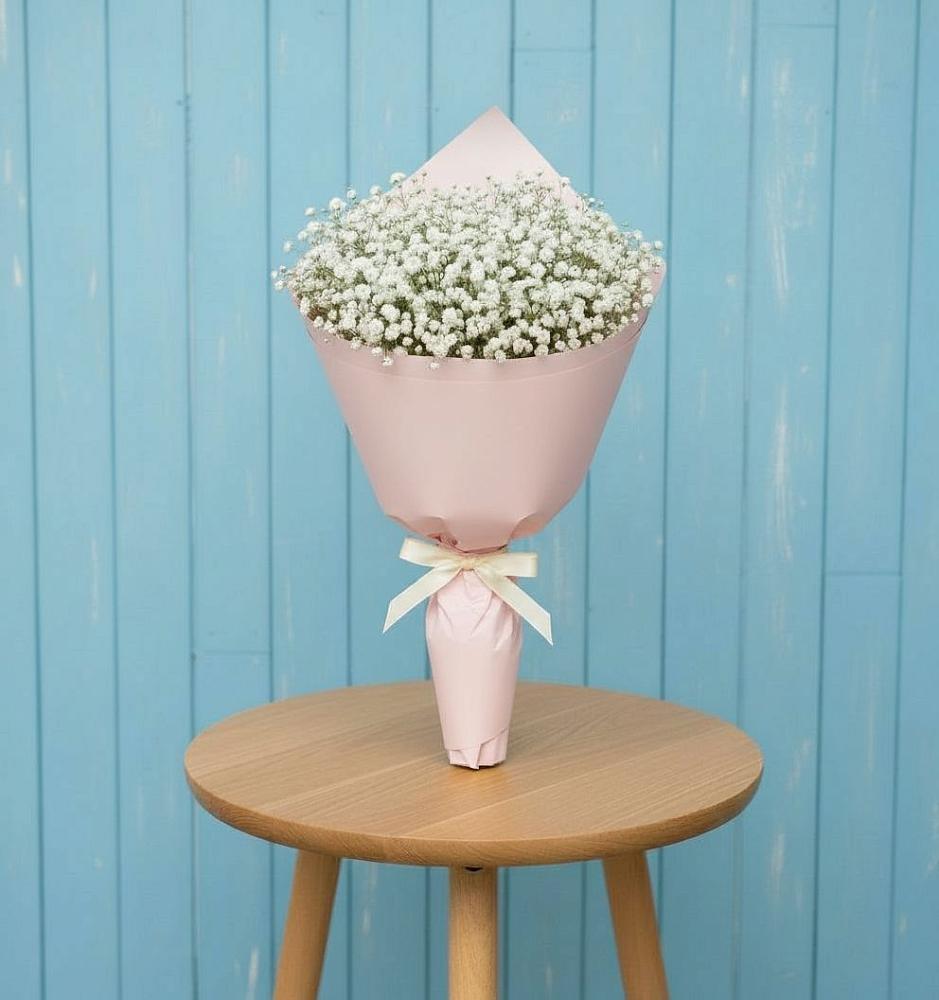 Букет цветов из: Гипсофила в им 9 Января