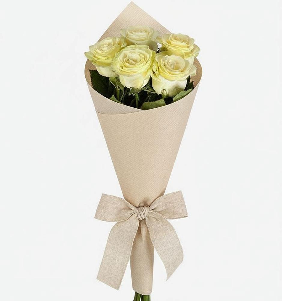 Букет цветов из: Розы в им 9 Января