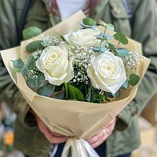 Букет Нежные грёзы в им 9 Января Букет цветов из: Розы в им 9 Января
