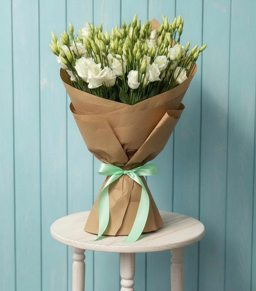 Букет цветов из: Лизиантусы в им 9 Января