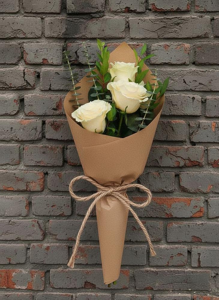 Букет цветов из: Розы в им 9 Января