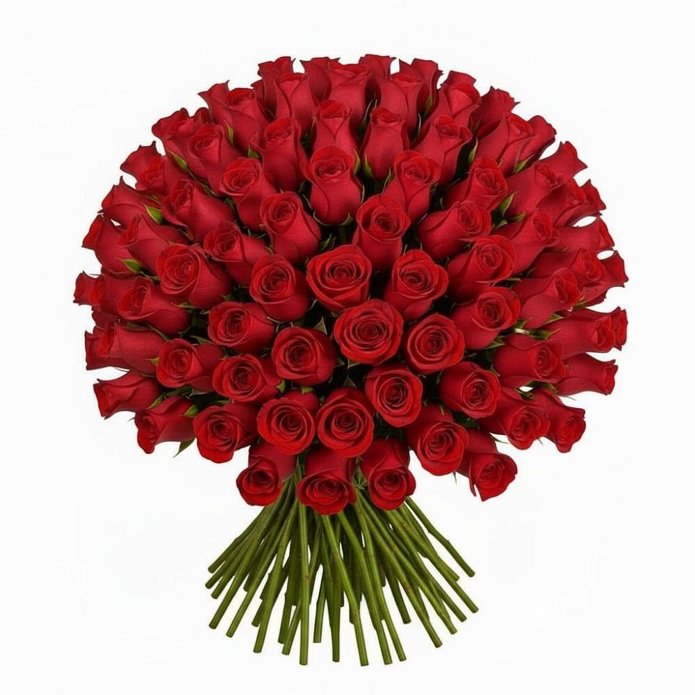 Букет Красные розы Чери Лав в им 9 Января