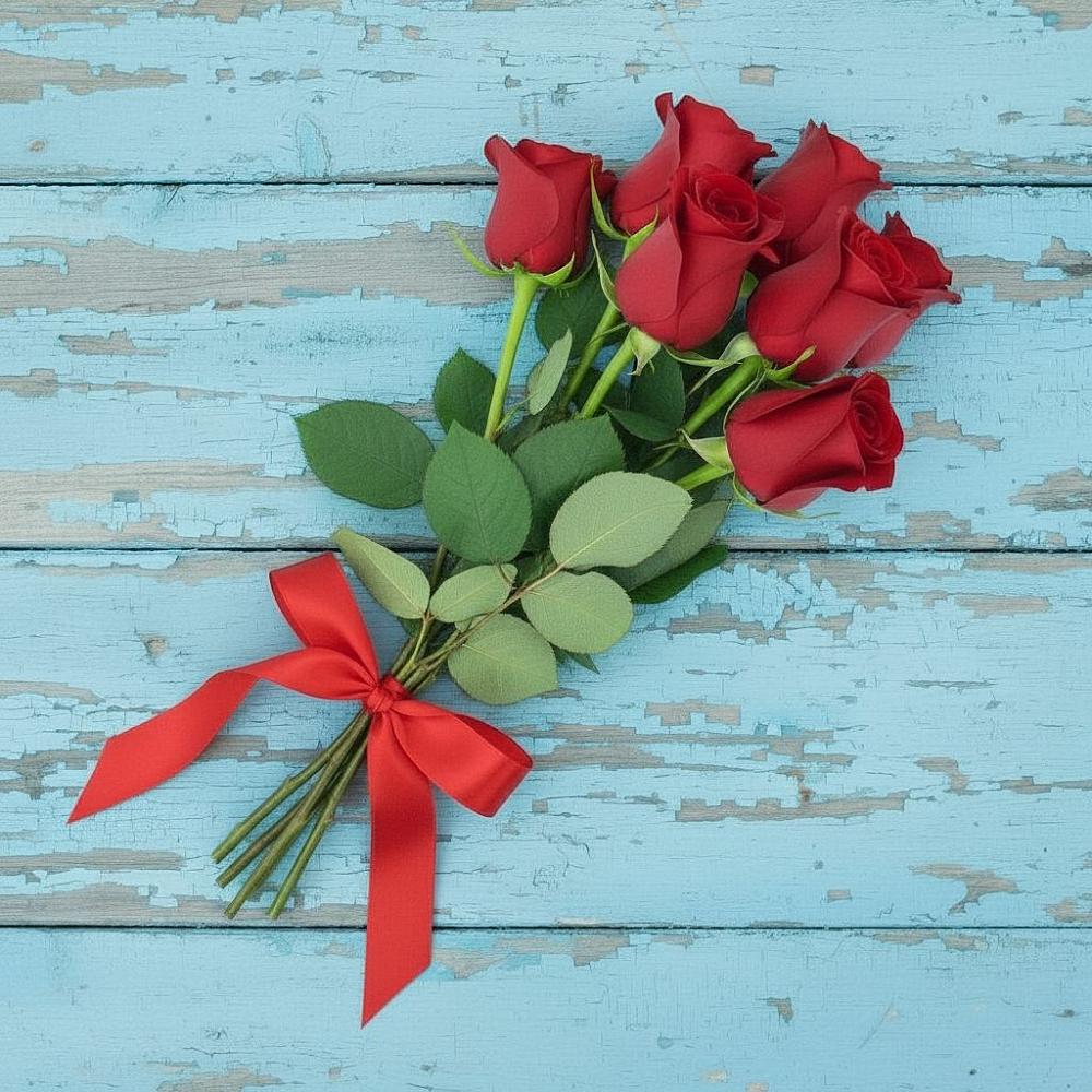Букет Красные розы в им 9 Января